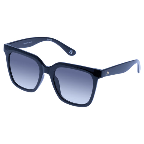 Aire Meteorite Black Uni-Sex Square Sunglasses | Eyewear Index