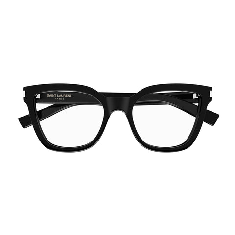 Saint Laurent Sl748 Black Female Cat-Eye Optical Frames | Eyewear Index