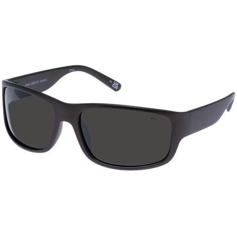 Solarized Wrap Comfort Matte Khaki Male Wrap Sunglasses | Eyewear Index