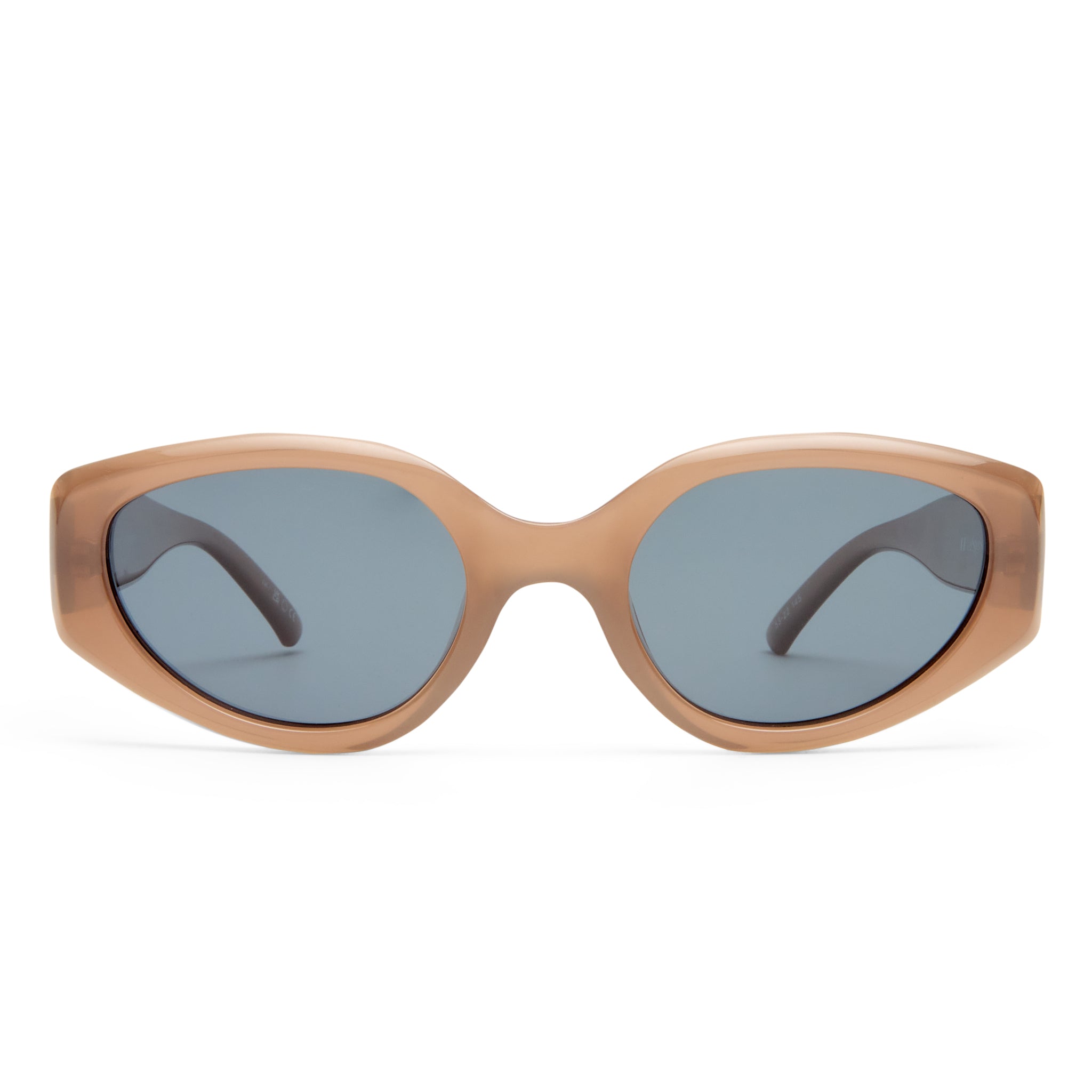 Le Specs Fevered + Fawn Female Oval Sunglasses | Eyewear Index