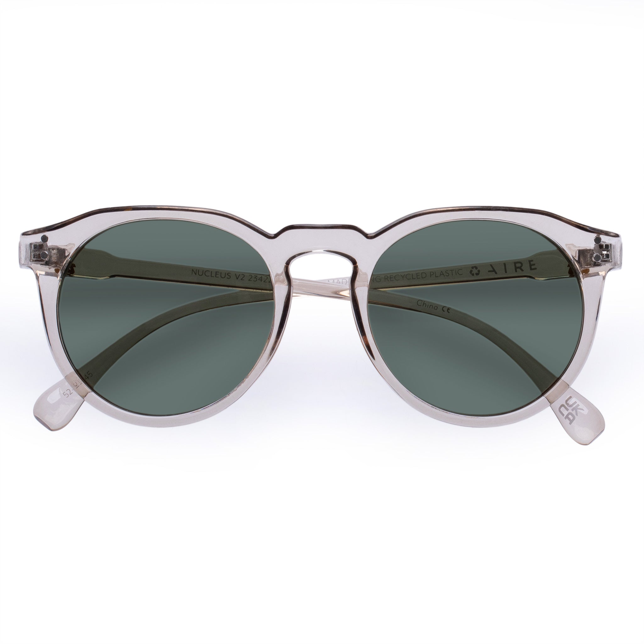 Aire Nucleus Stone Uni-Sex Round Sunglasses | Eyewear Index