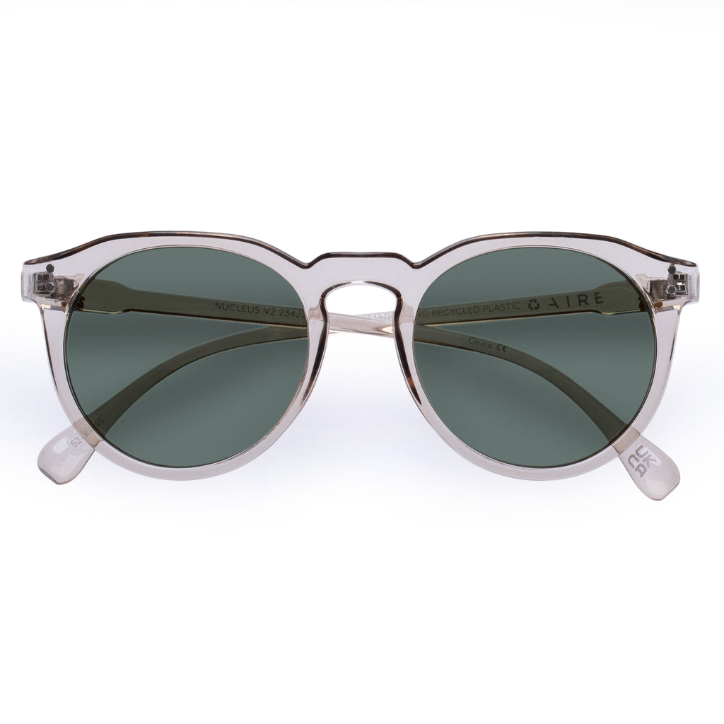 Aire Nucleus Stone Uni-Sex Round Sunglasses | Eyewear Index