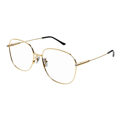 Gucci Gg1417oa Gold Female Round Optical Frames | Eyewear Index