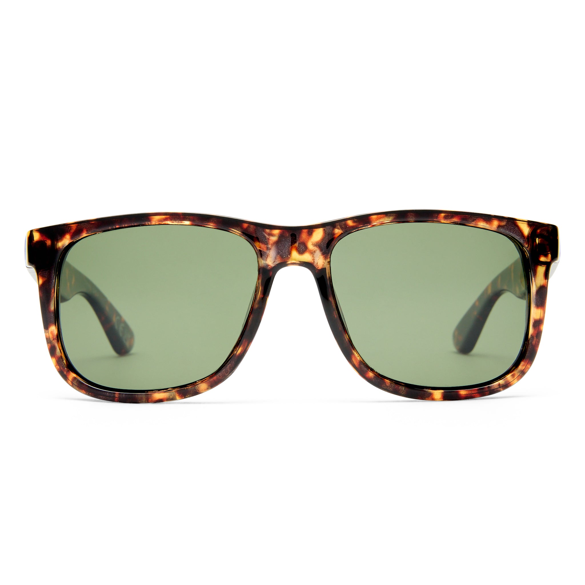 Solarized Classic Square Dark Tort Male D-Frame Sunglasses | Eyewear Index