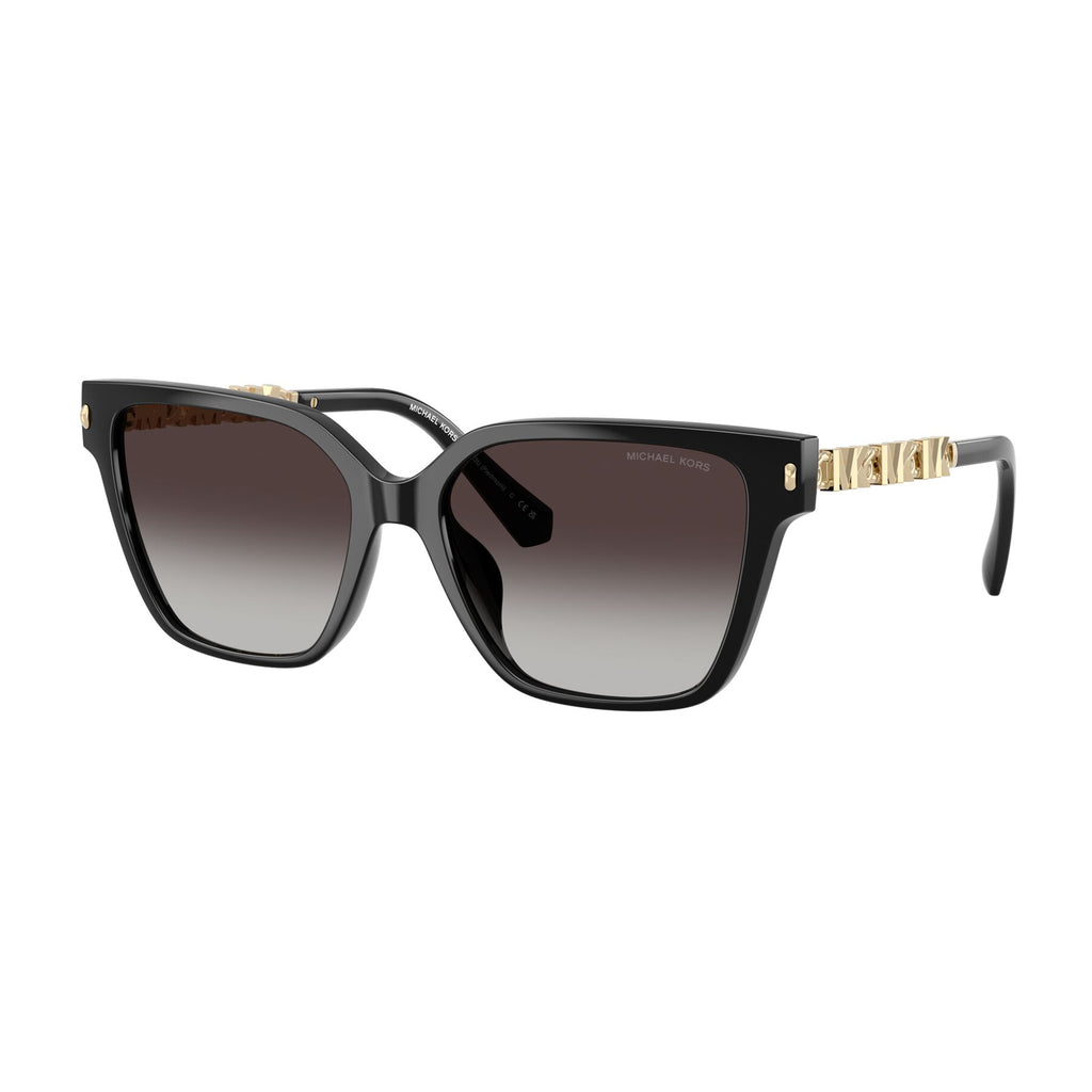Michael Kors 2263u Piedmont 30058g Black Female Square Sunglasses | Eyewear Index