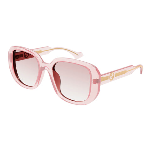 Gucci Gg1557sk Nude Female Rectangle Sunglasses | Eyewear Index