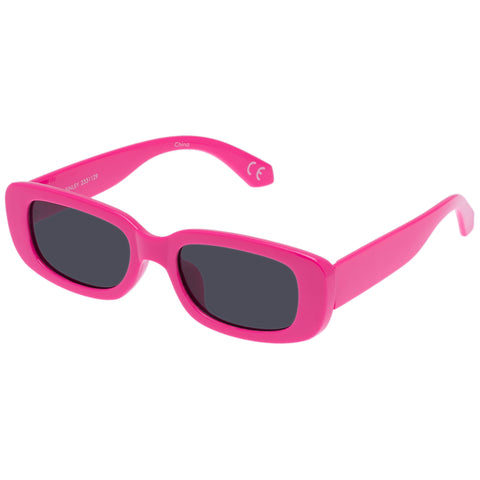 Solarized Kids Slim Y2k Pack Pink Female Rectangle Sunglasses | Eyewear Index