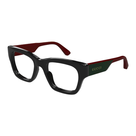 Gucci Gg1669o Black Male Rectangle Optical Frames | Eyewear Index