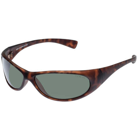 Cancer Council Logan Matte Tort Male Wrap Sunglasses | Eyewear Index