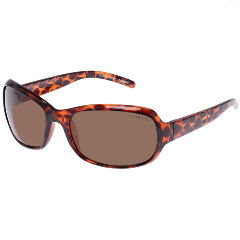 Cancer Council Kew Petite 0 Tort Female Wrap Sunglasses | Eyewear Index