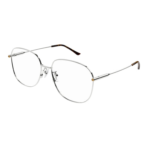 Gucci Gg1417oa Silver Female Round Optical Frames | Eyewear Index