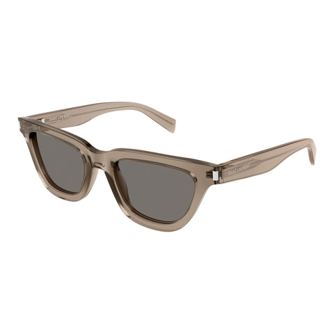 Saint Laurent Sl462sulpice Brown Female Cat-Eye Sunglasses | Eyewear Index