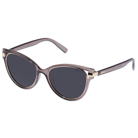 Solarized Resort Cat-Eye Mink Gold Female Cat-Eye Sunglasses | Eyewear Index