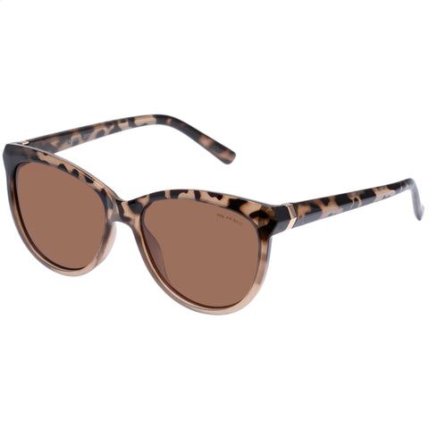 Cancer Council Calwell Caramel Tort Grad Female Round Sunglasses | Eyewear Index