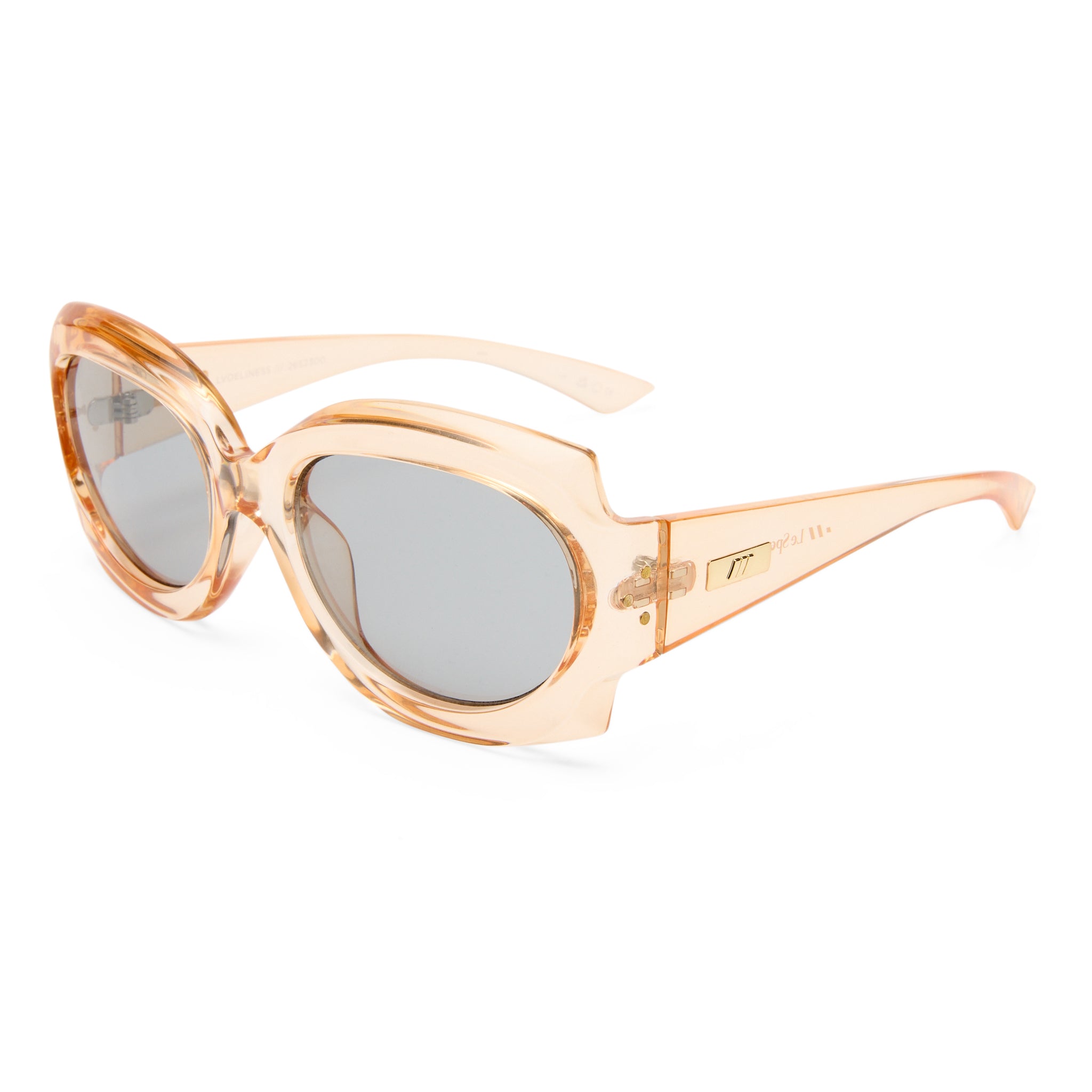 Le Specs Loveliness Nude Female Square Sunglasses