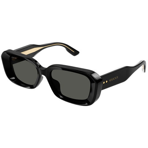 Gucci Gg1531sk Black Female Rectangle Sunglasses | Eyewear Index