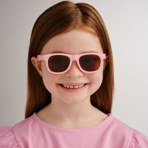 Cancer Council Pika Infant Pink Female D-Frame Sunglasses | Eyewear Index