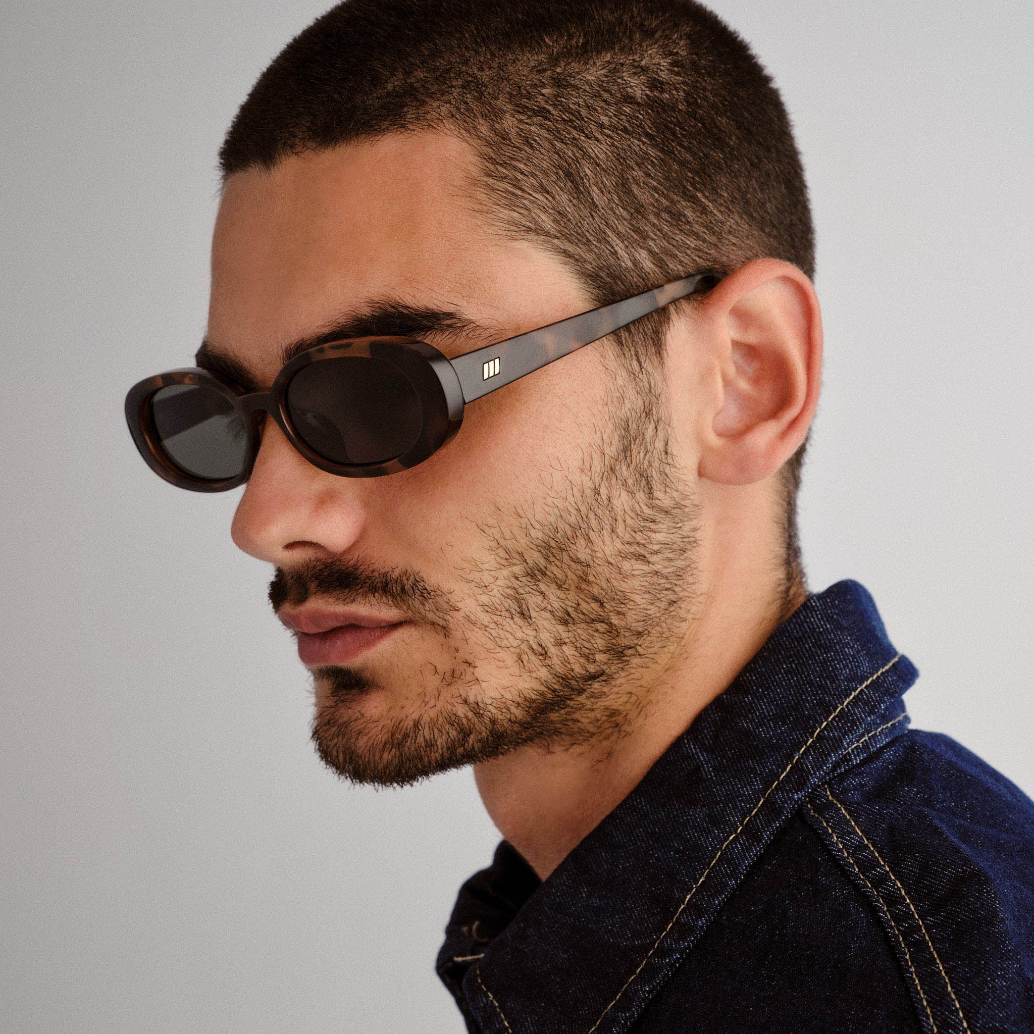 Le Specs Outta Love + Tort Uni-Sex Oval Sunglasses | Eyewear Index