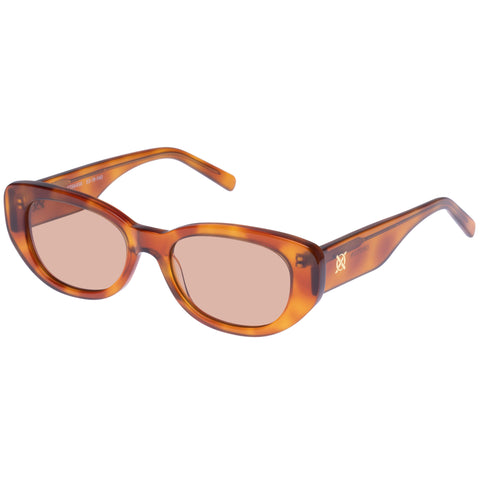 Oroton Andee Vintage Tort Female Oval Sunglasses | Eyewear Index