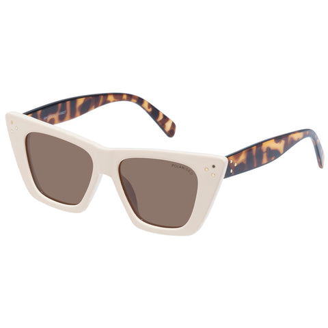 Cancer Council Magenta Ivory Dark Tort Female Cat-Eye Sunglasses | Eyewear Index