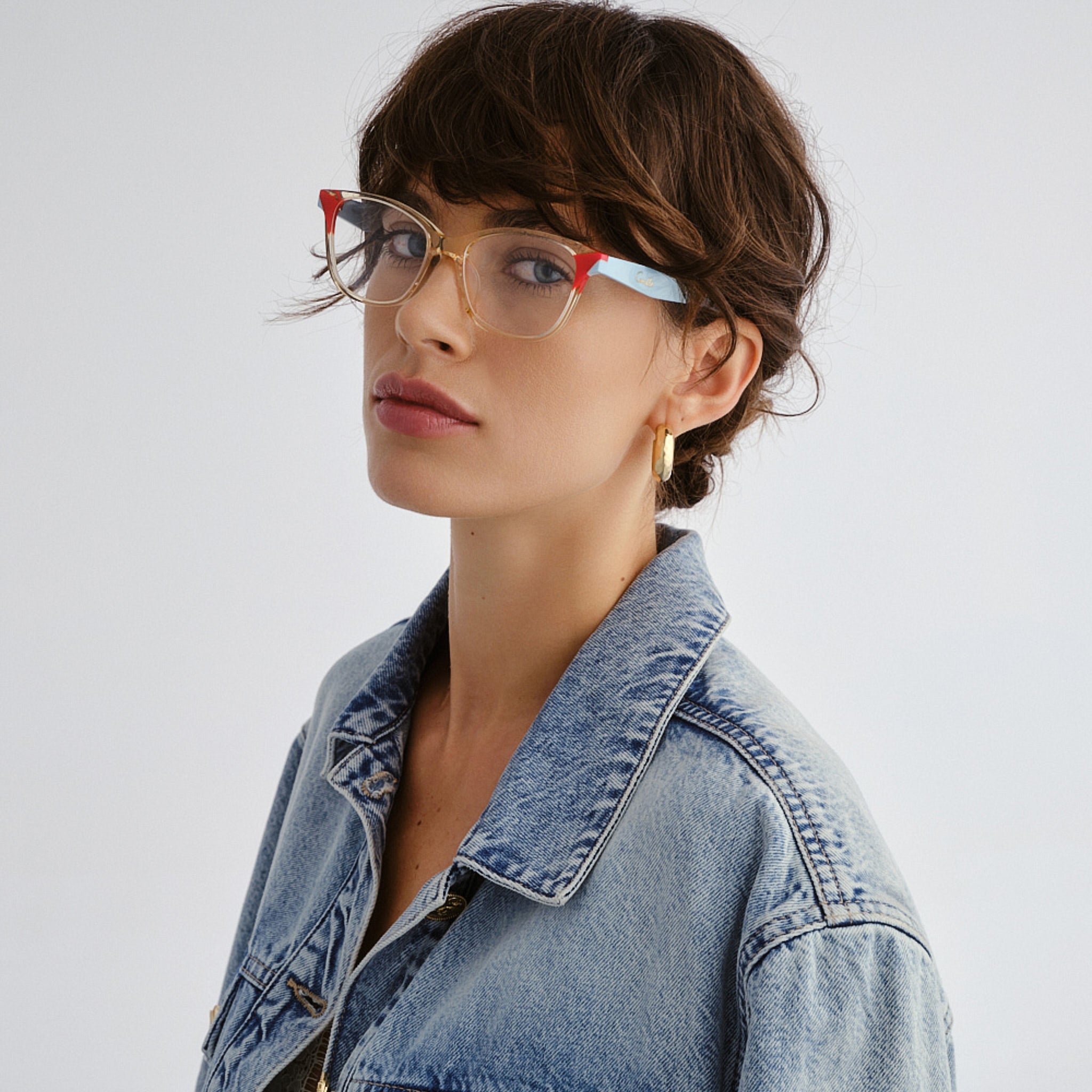 Camilla The Rehearsal Sand Cookie Tort Female D-Frame Optical Frames | Eyewear Index