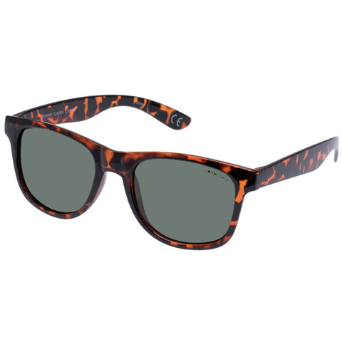 Solarized Rewind Classic Dark Tort Uni-Sex D-Frame Sunglasses | Eyewear Index