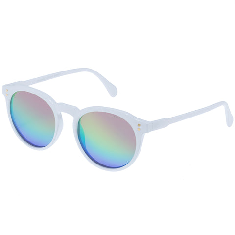 Cancer Council Originals - Bright White Uni-Sex Round Sunglasses | Eyewear Index