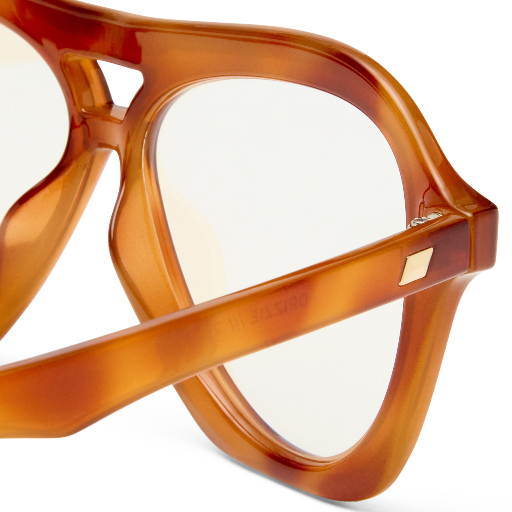 Le Specs Drizzle Vintage Tort Uni-Sex Aviator Blue Light | Eyewear Index