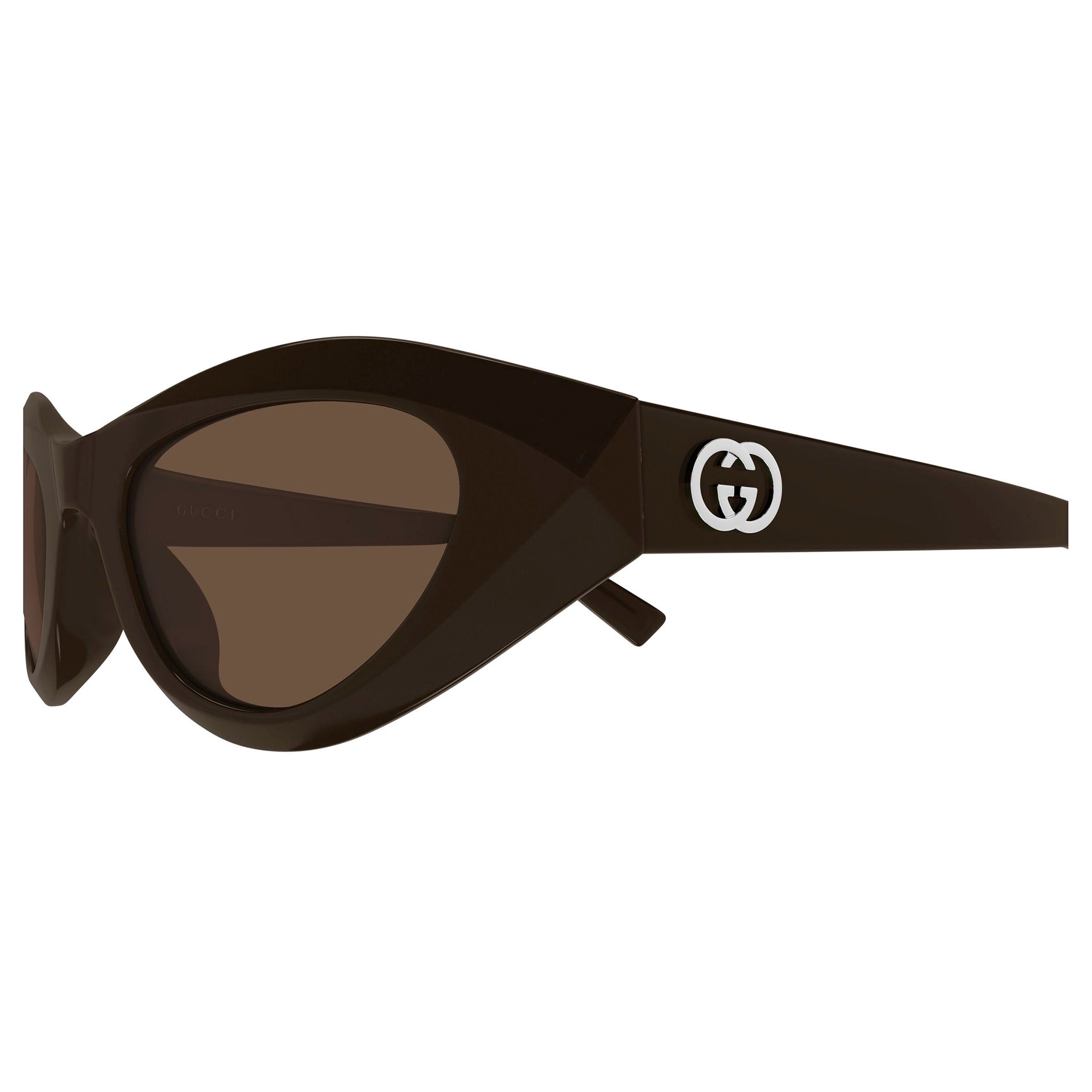 Gucci Gg2201s Brown Female Shield Sunglasses | Eyewear Index