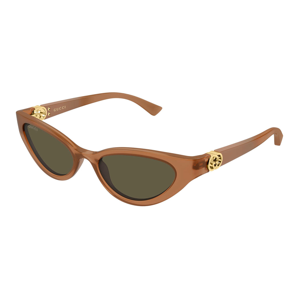 Gucci Gg2194s Brown Female Cat-Eye Sunglasses | Eyewear Index