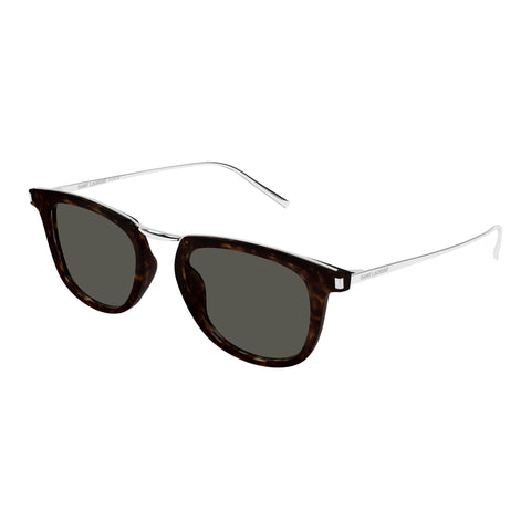 Saint Laurent Sl753 Havana Uni-Sex Round Sunglasses | Eyewear Index