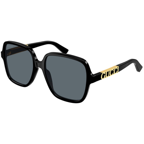 Gucci Gg1189sa Black Female Square Sunglasses | Eyewear Index