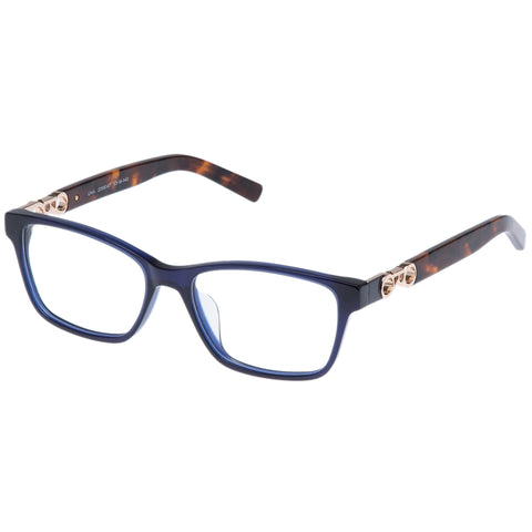 Oroton Una Navy Navy Grad Female Rectangle Optical Frames | Eyewear Index