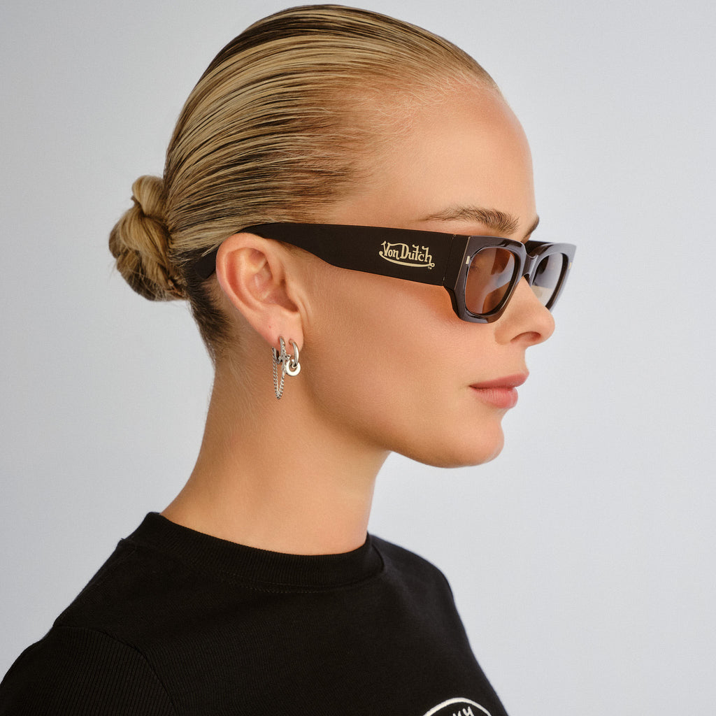 Aire Renegade Chocolate Uni-Sex Rectangle Sunglasses | Eyewear Index
