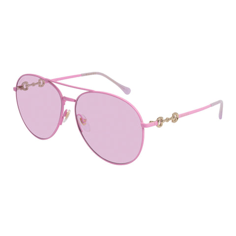 Gucci Gg1698s Fuchsia Female Navigator Sunglasses | Eyewear Index