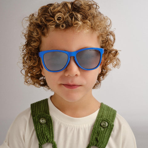 Cancer Council Eagle Kids Cobalt Male D-Frame Sunglasses | Eyewear Index