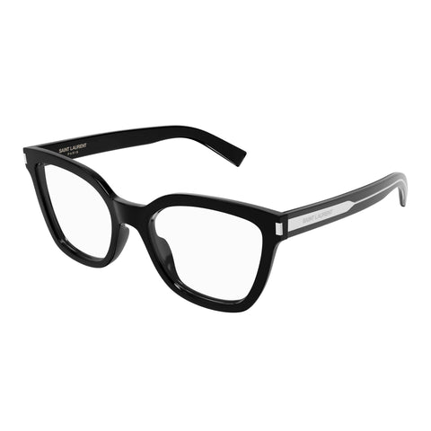 Saint Laurent Sl748 Black Female Cat-Eye Optical Frames | Eyewear Index