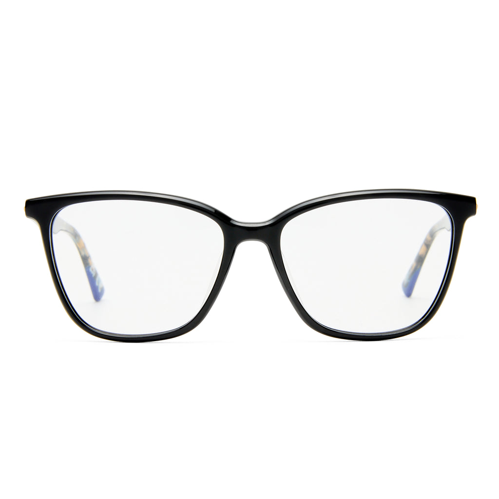 Le Specs Luminance 53 Cornflower Tort Female Cat-Eye Optical Frames | Eyewear Index