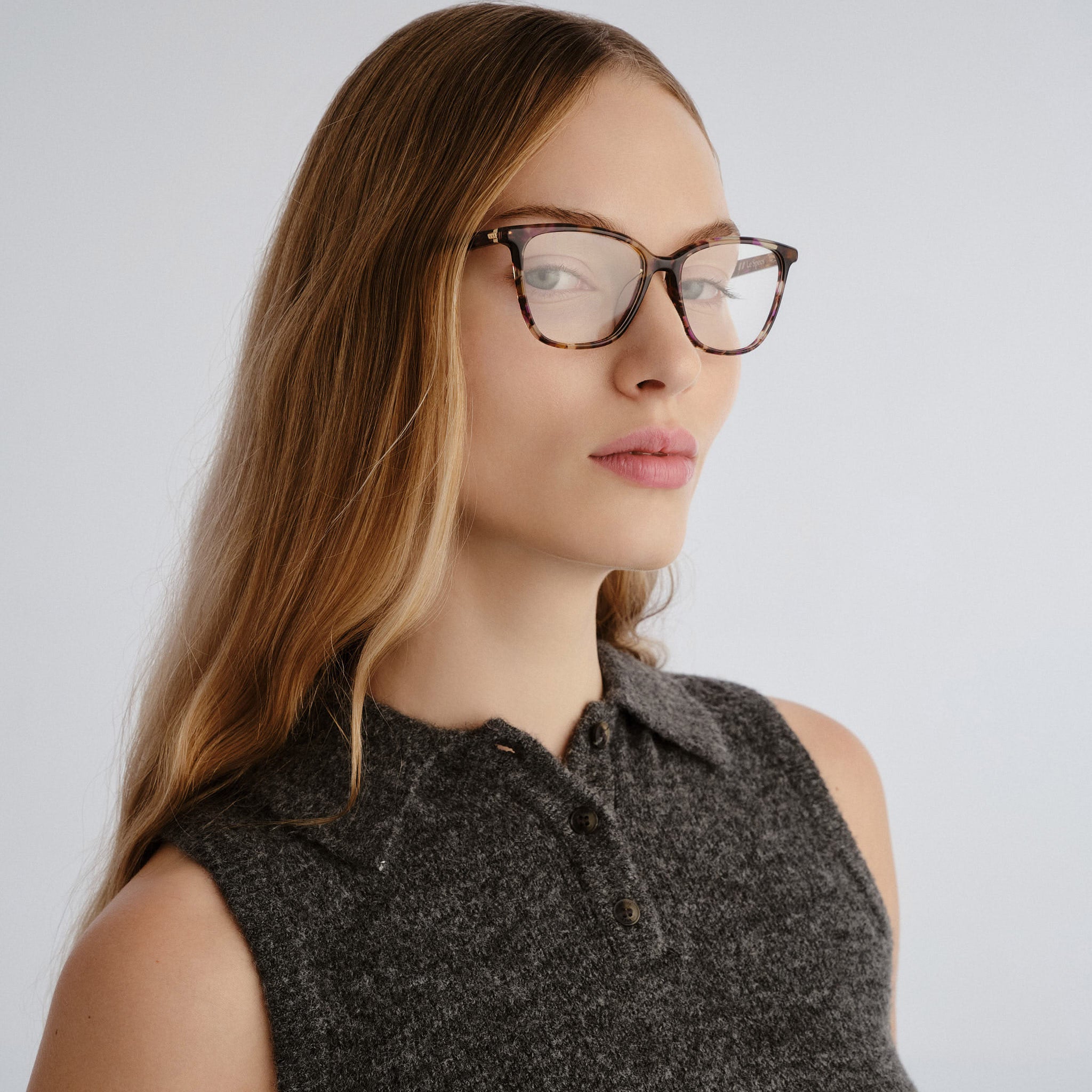 Le Specs Luminance 53 Wildflower Tort Female Cat-Eye Optical Frames | Eyewear Index