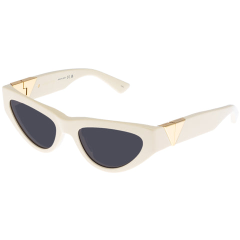 Bottega Veneta Bv1176s Yellow Female Cat-Eye Sunglasses | Eyewear Index