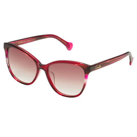 Camilla Come Sail Away Cherry Berry Haze Female Cat-Eye Sunglasses | Eyewear Index