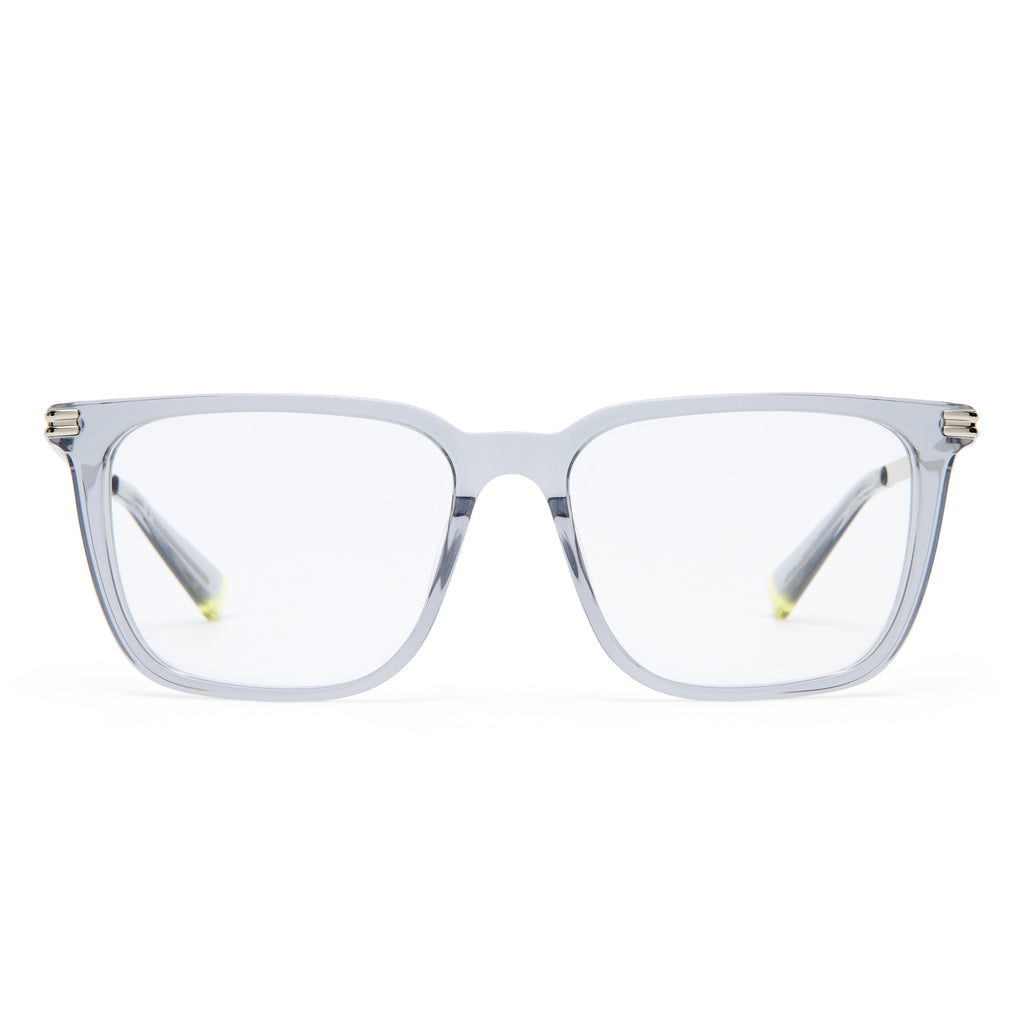 Le Specs Offline Smoke Uni-Sex D-Frame Optical Frames | Eyewear Index