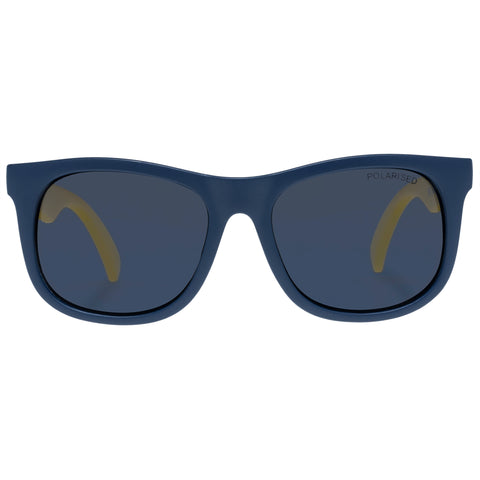 Cancer Council Panda Flexi Infant Matte Navy Yellow Male D-Frame Sunglasses | Eyewear Index