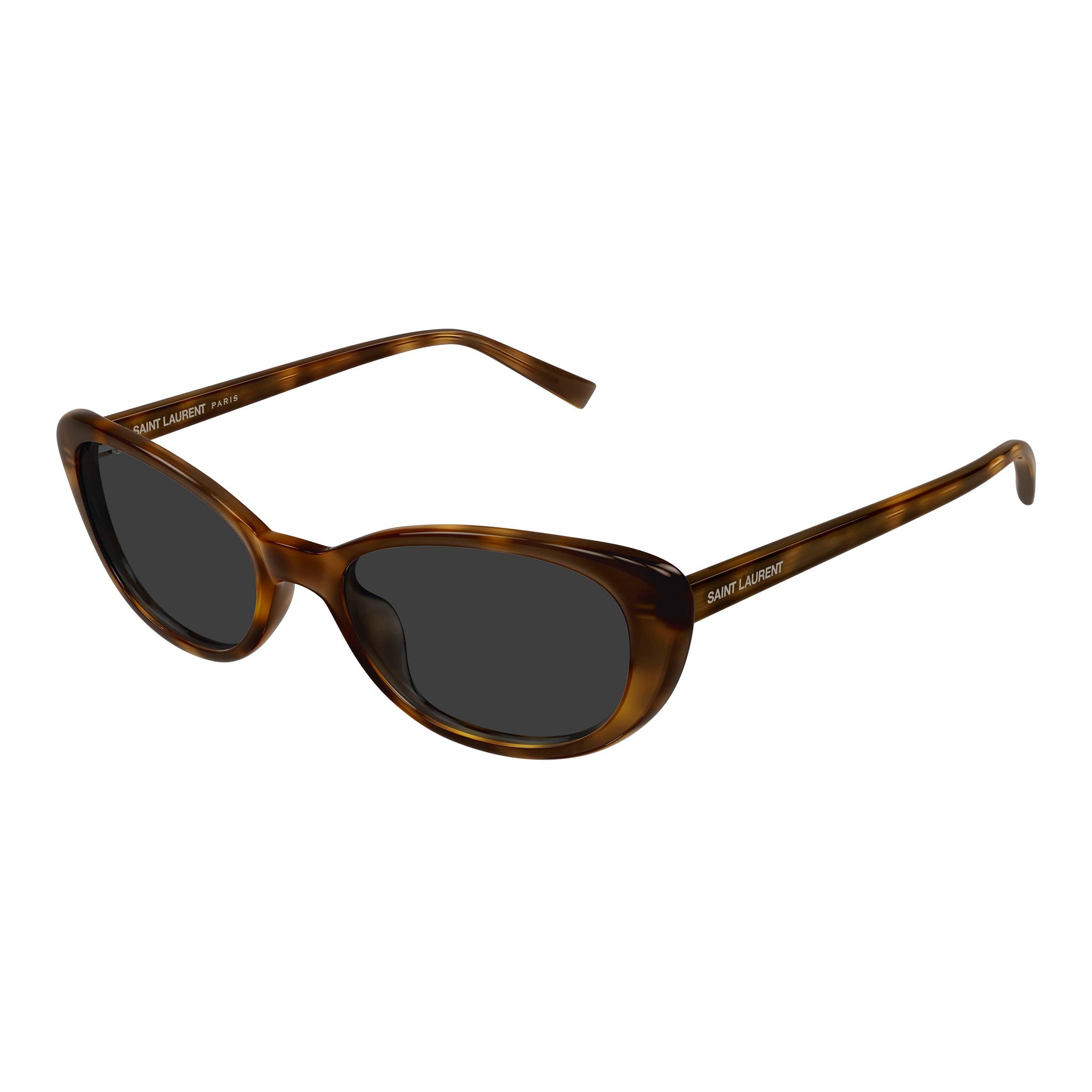 SMITH Elise Light Havana メガネ 135 Saint Laurent Sl822 Havana Female Cat-Eye Sunglasses | Eyewear Index