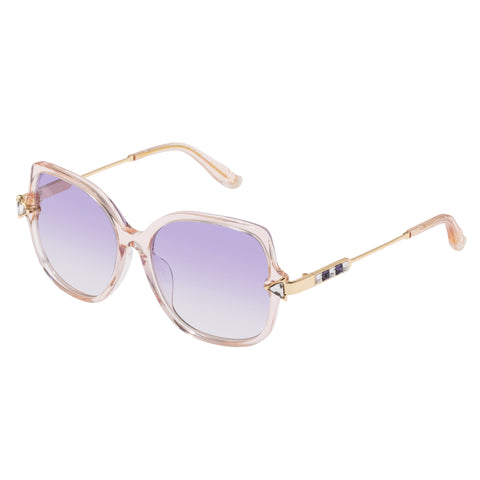 Camilla Alexandria Affair Lilac Marble Female Square Sunglasses | Eyewear Index