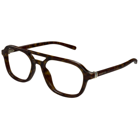 Gucci Gg1673oa Havana Male Navigator Optical Frames | Eyewear Index