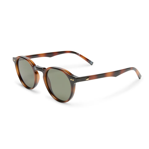 Le Specs Galavant Tort Uni-Sex Round Sunglasses | Eyewear Index