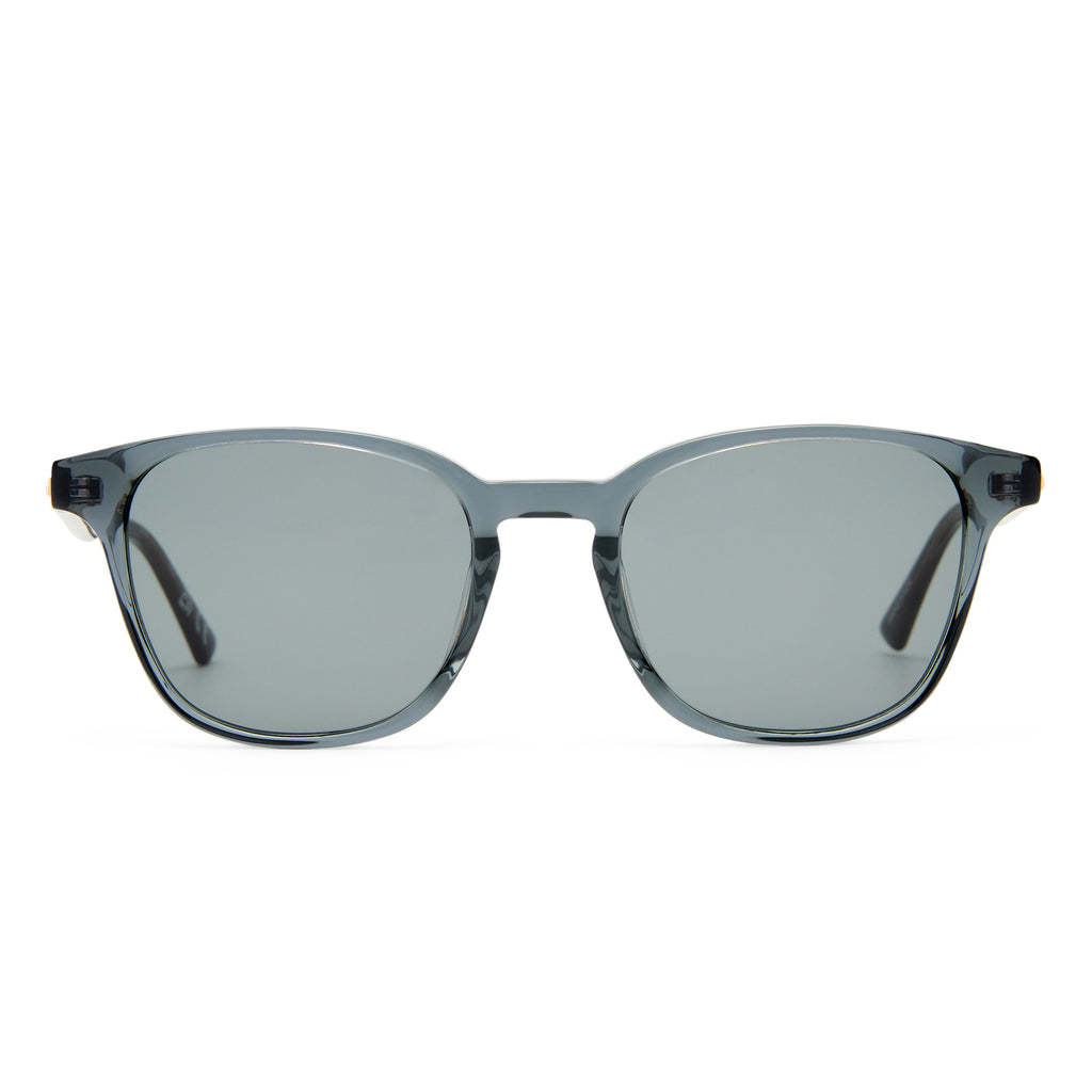 Le Specs Spectral 52 Charcoal Uni-Sex Round Sunglasses | Eyewear Index