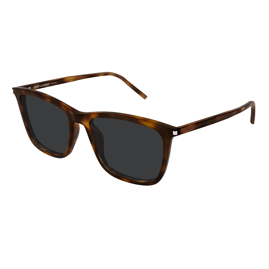 Saint Laurent Sl851k Havana Uni-Sex Rectangle Sunglasses | Eyewear Index