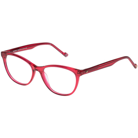 Le Specs Bionomy Ruby Pink Female Cat-Eye Optical Frames | Eyewear Index